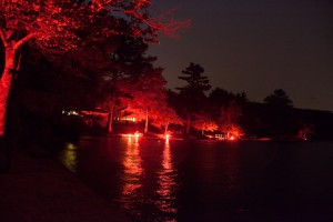 Manchaug Pond Foundation July 4th Lighting of the Shoreline