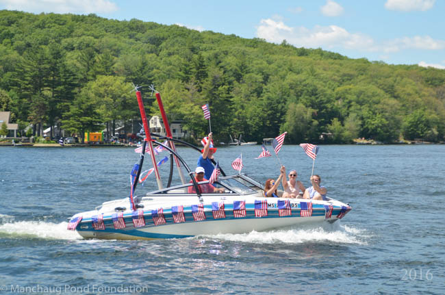 Manchaug Pond Foundation Boat Decorating Contest 2016