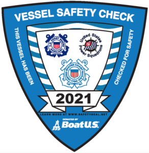 Safe Boating Vessel Safety Check Decal